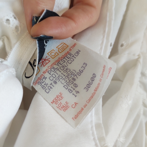 Vintage White Tie Neck + Waist Sundress - Picture 12 of 16